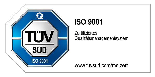 ISO 9001 TÜV SÜD